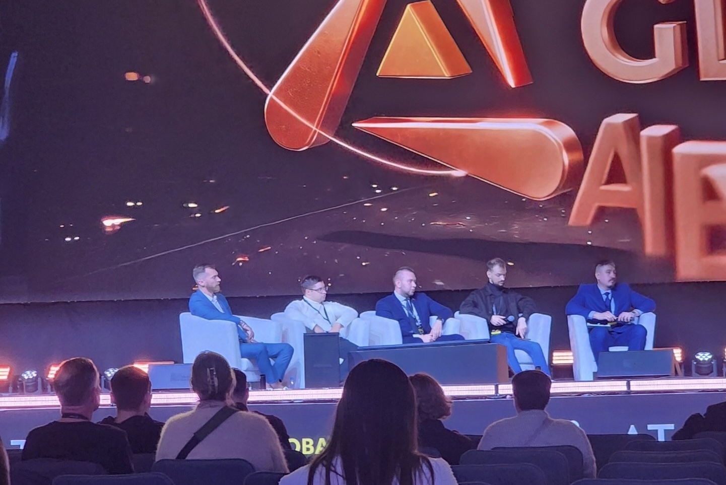 Sequoia CEO Denis Galka speaking at AI ATOM GLOBAL EXPO 2026